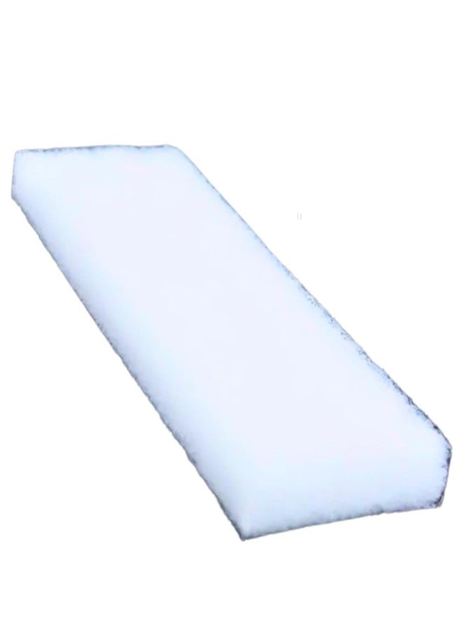 سايج سكوير فلتر أحواض السمك المربع من سيج مصنوع من القطن/الإسفنج - ترشيح ميكانيكي وبيولوجي فعال للحصول على مياه نقية تمامًا، تصميم متين للاستخدام طويل الأمد، مناسب لأحواض المياه العذبة والمالحة (أبيض) - Image 1